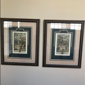 2 Framed Pictures